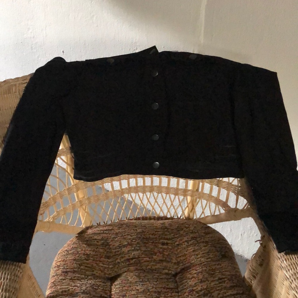 Off the shoulder demin top